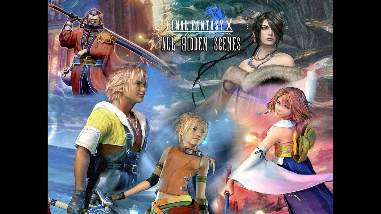 Final Fantasy X HD Remaster - All Hidden Scenes