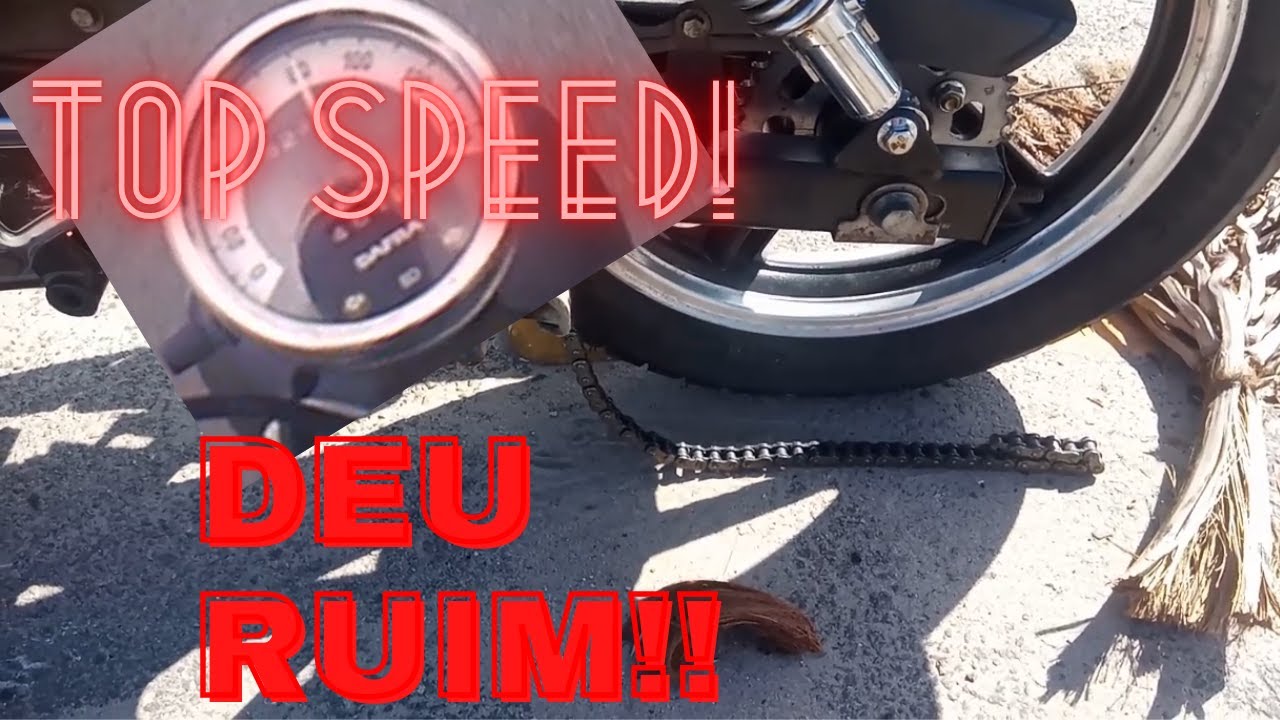 Troquei a Relação da Moto... Deu ruim na Kansas 150