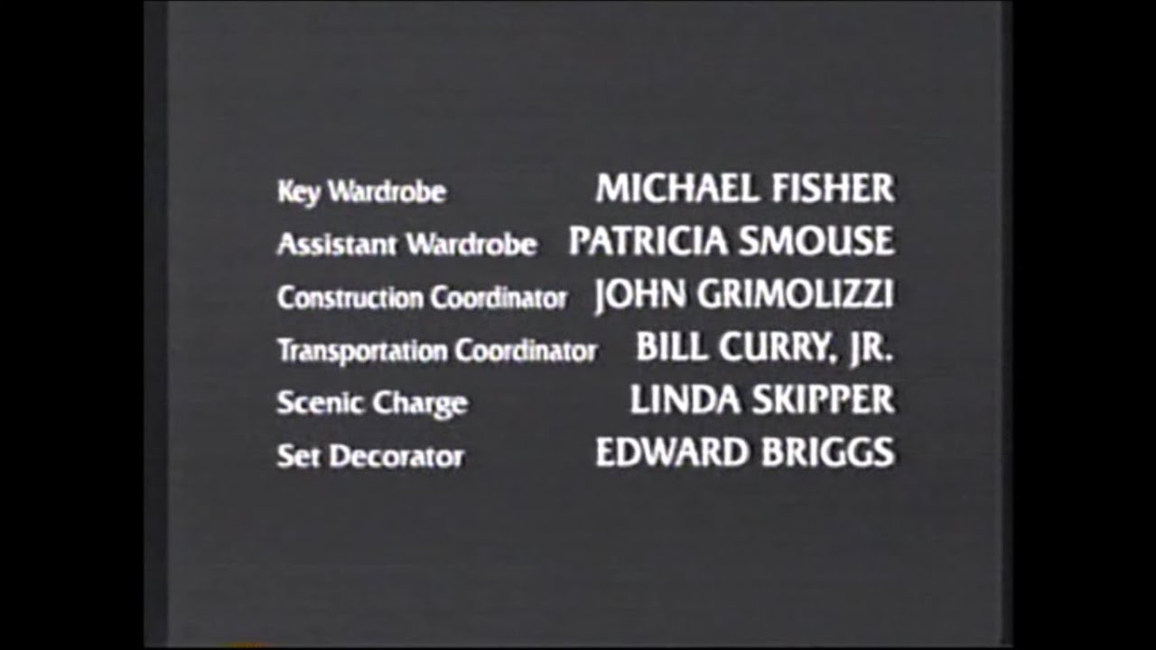 Law & Order (Tv Series) End Credits (TNT 2005)