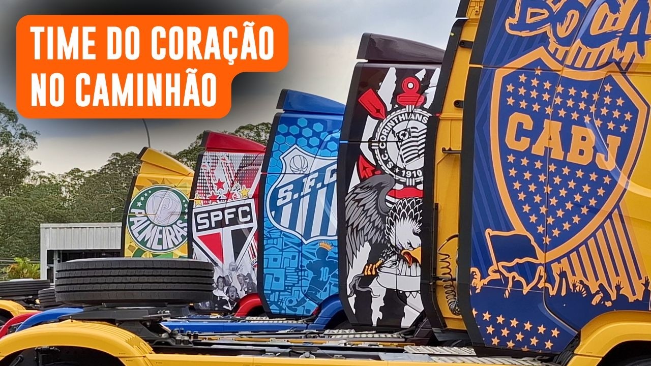 100 novos caminhões SCANIA G 370 da Buzin Transportes + 5 PERSONALIZADOS COM TIMES DE FUTEBOL!