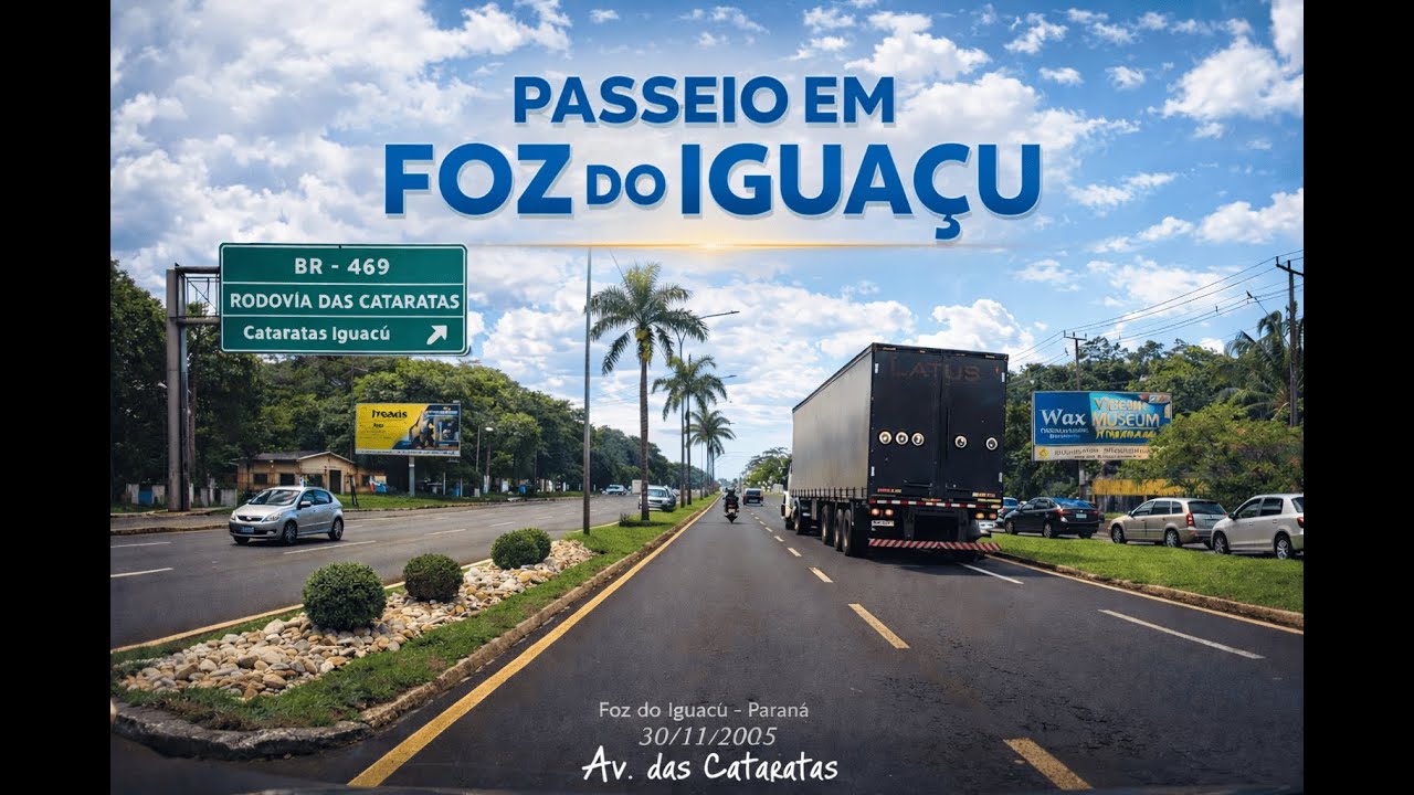 🚗 Passeio em Foz do Iguaçu | Driving Tour Completo pelas Principais Avenidas em Foz do Iguaçu