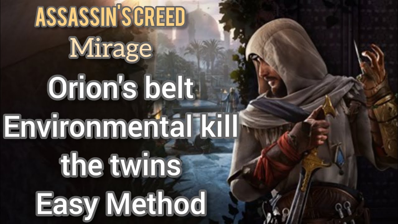 Assassin's Creed Mirage: Orion's Belt Environmental kill: Easy Method