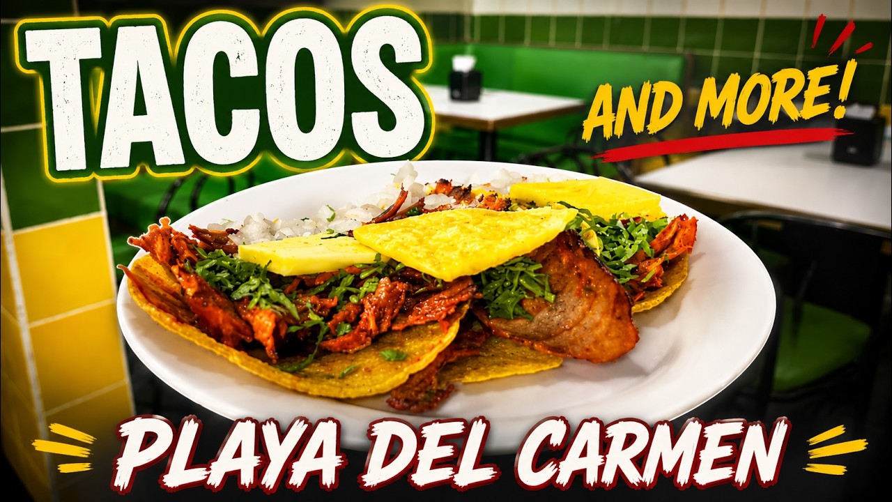 Tacos and more in Playa Del Carmen at Los Chacalacos
