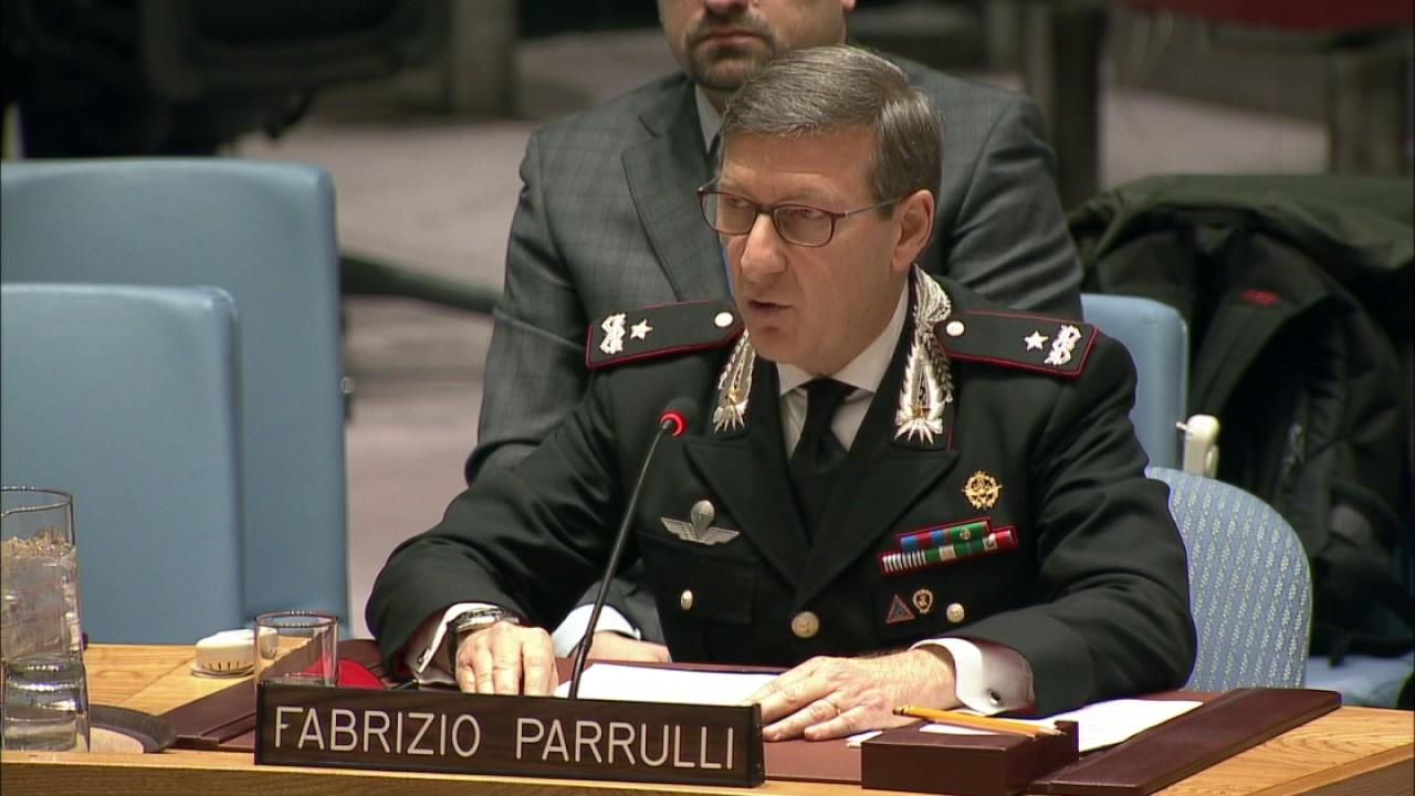 Carabinieri Heritage Protection Unit: General Parrulli briefs the Security Council (24.03.2017)