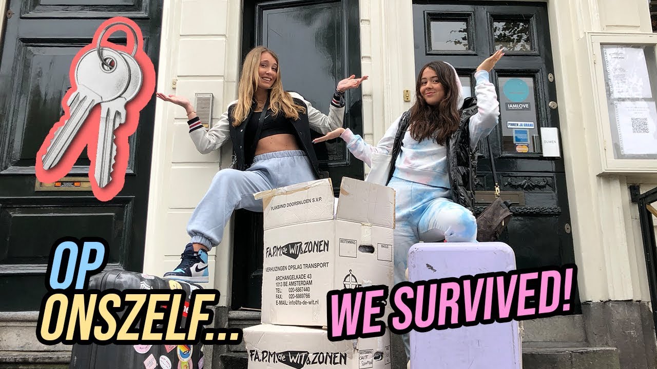 HOE ONS AVONTUUR AFLIEP...| EEN WEEK LANG OP ONS ZELF WONEN! Deel 2