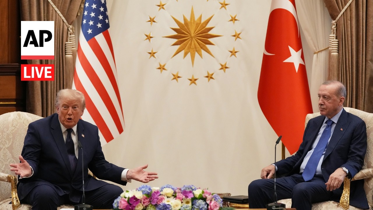 LIVE: Trump meets with President Erdogan in Turkey ahead of NATO summit