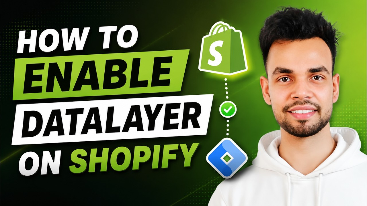 Shopify DataLayer Enabling Tutorial | Shopify Data layer Enable 2025