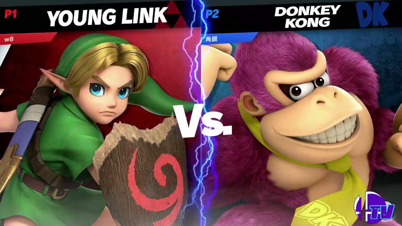 Shark Tank #165 Losers Round 4   Larry the Evil Cat Young Link Vs  ShiNe Donkey Kong   SSBU Tourname