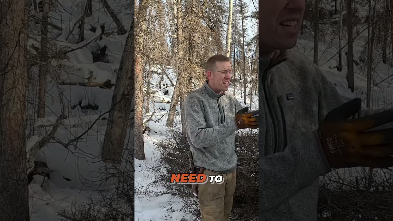 Alaskan Bushcraft: Nata Hatchet Makes Shelter Building Easy!