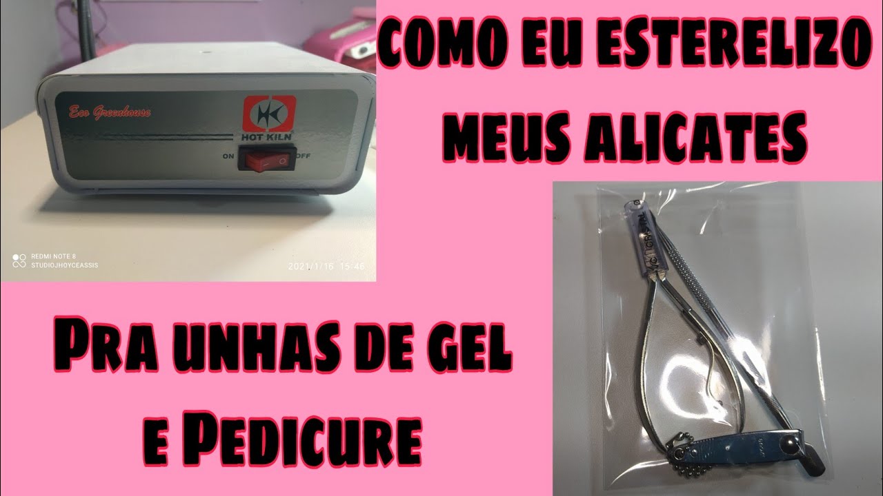 como esterelizo meus alicates para atendimento