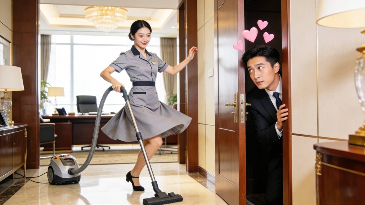 แม่บ้านวัย 19 เต้นระหว่างทำงานซีอีโอหลงรักตั้งแต่แรกเห็นทุ่มเงินหมื่นล้านแต่งงานนำกลับบ้าน