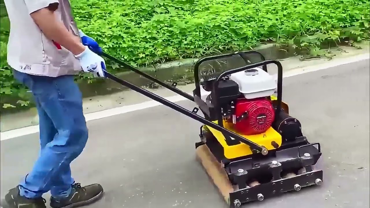 Block Paving Compactor PME-PR160 | Heavy-Duty Brick Paver Compaction | DIMEC Factory Demo