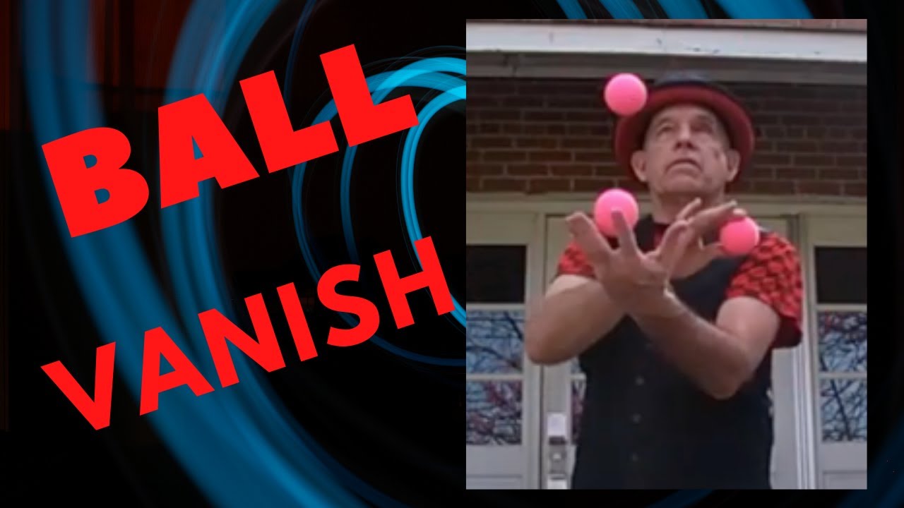 Magic 3 Ball juggle / Vanish reveal / juggling tutorial how to juggling