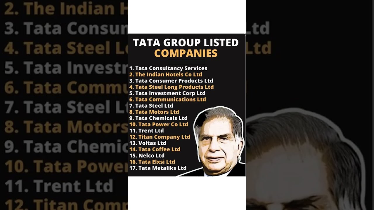 All TATA Group Listed Companies List