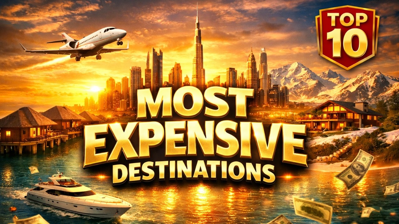 Top 10 Most Expensive Travel Destinations