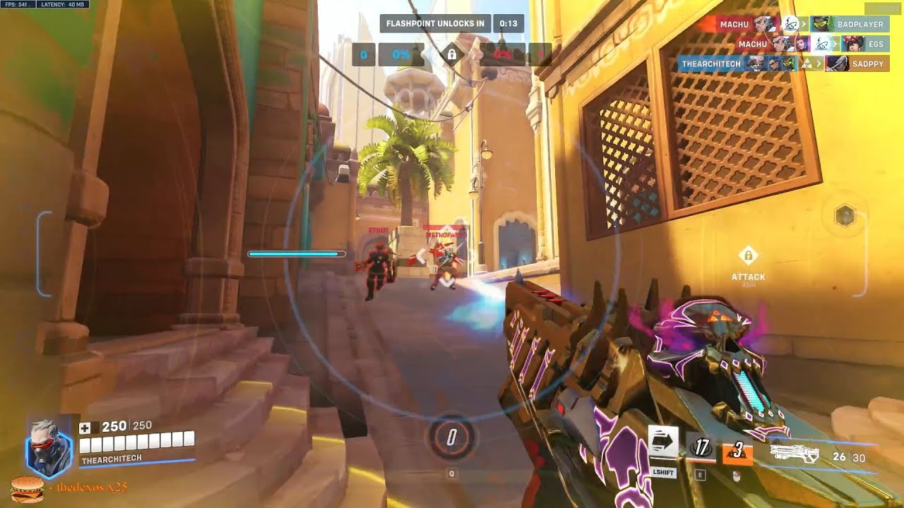 DAFRAN SOLDIER 76 OVERWATCH 2 SEASON 11 TOP 500 GAMEPLAY