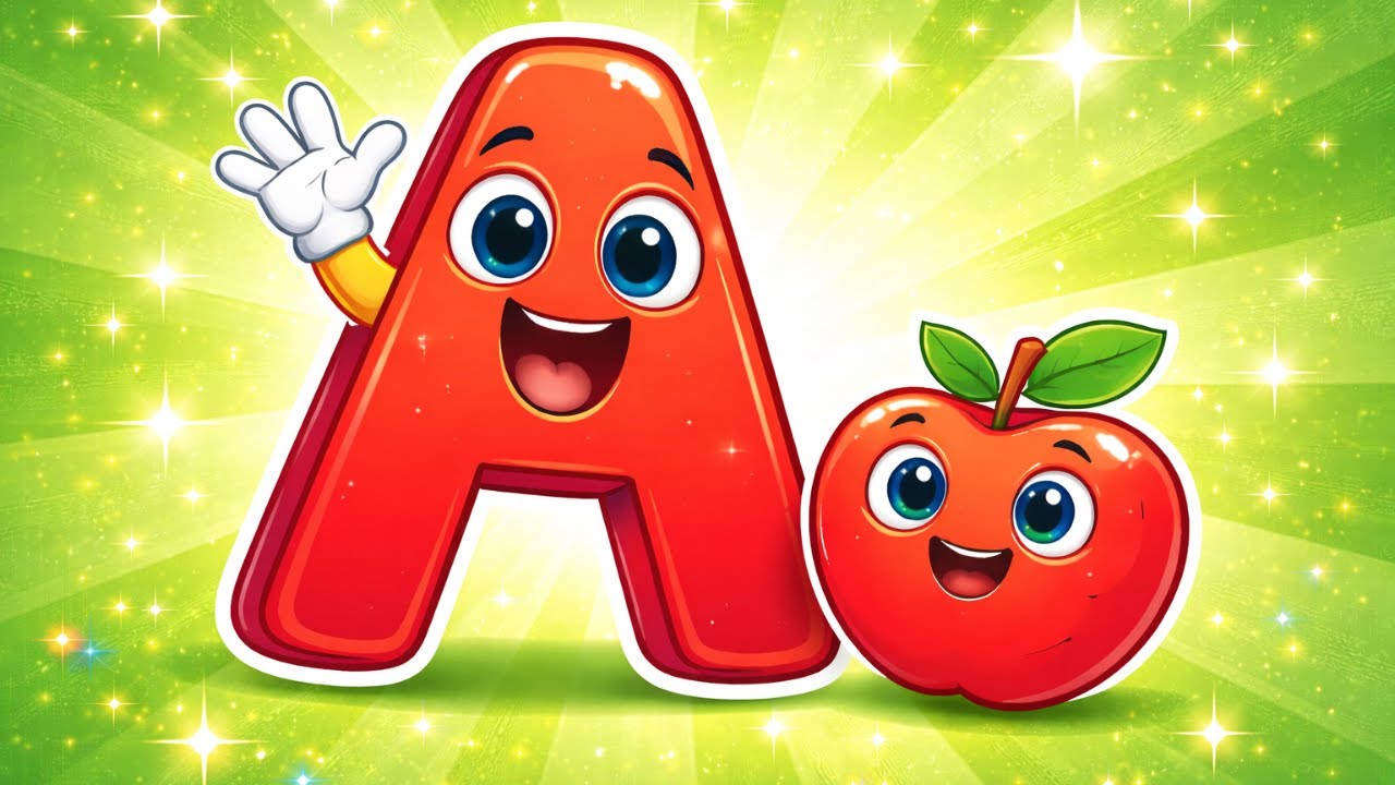 ABC Alphabet Song for Kids  | Learn A to Z with Repetition & Fun