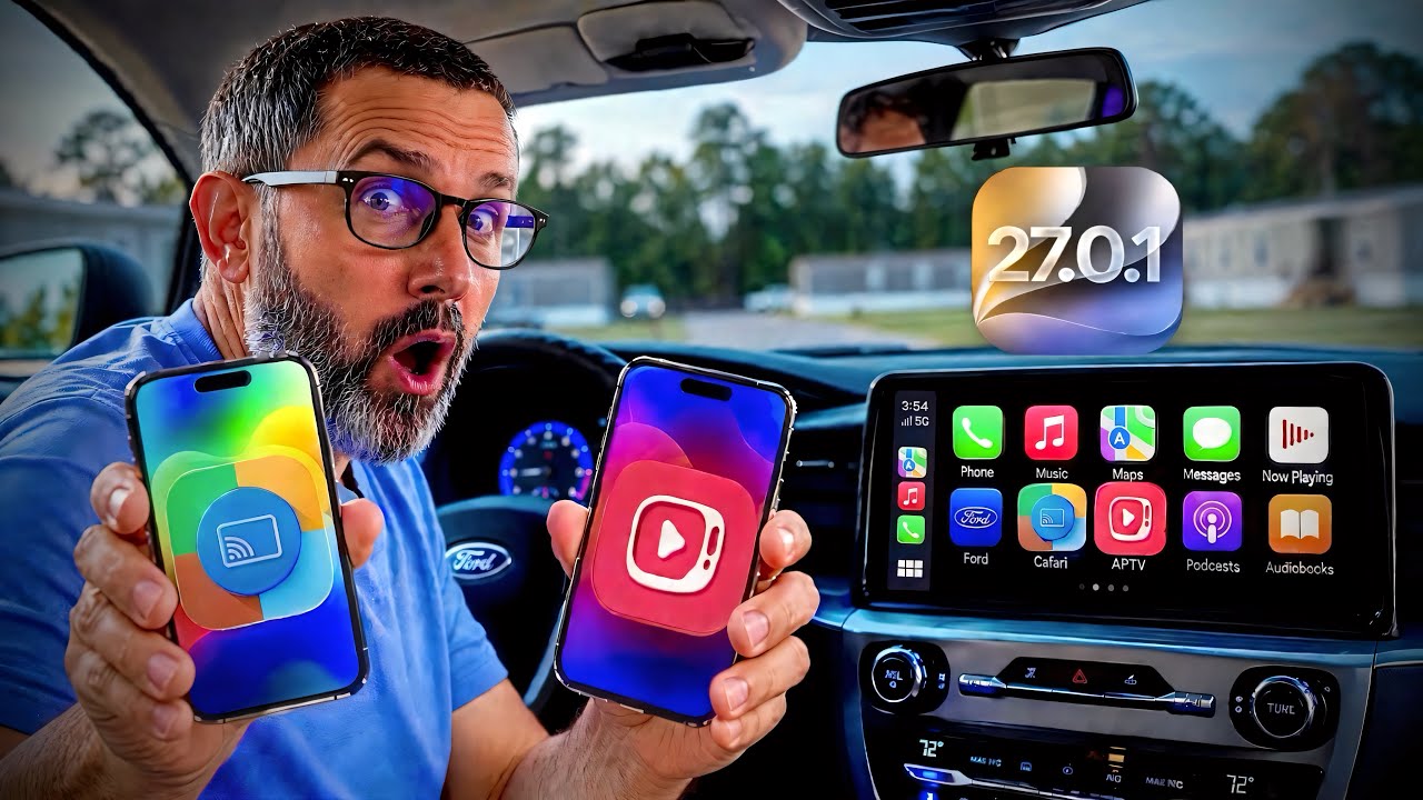 iOS 27.0.1 CarPlay&hellip; YouTube ВСЁ ЕЩЁ работает?! 🤯