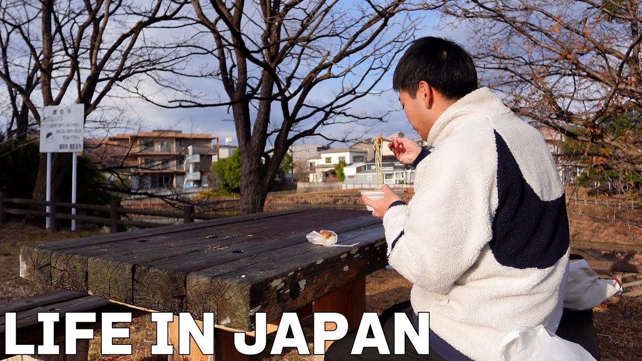 [Влог] Работающий японец 🇯🇵Я ем много продуктов из магазина после работы!!