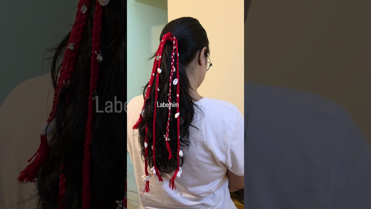 Navratri Boho hair accessories #navratricollection #bohojewelry #hairaccessories #shorts