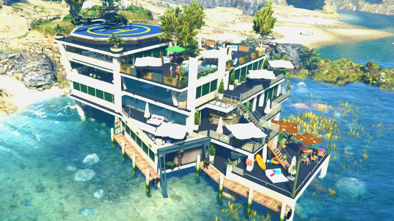 GTA 5 Mods - LUXURY BILLIONAIRE LIFESTYLE MANSIONS MOD! (GTA 5 PC Mods)