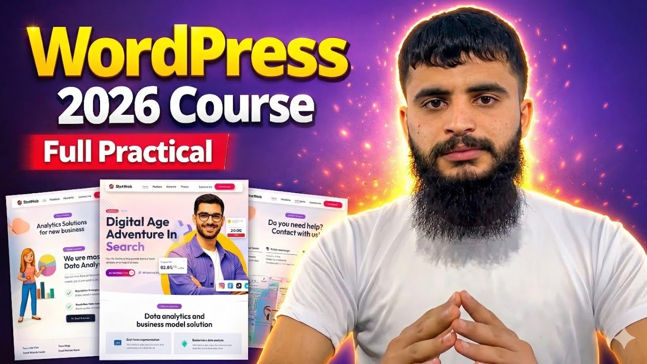 Class#2 WordPress course For beginner / Zakria Rajput