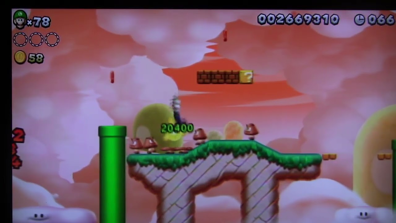 Luigi U 7-4 | Sky Bounce Madness – The Ultimate Boing-Boing Cloud Run