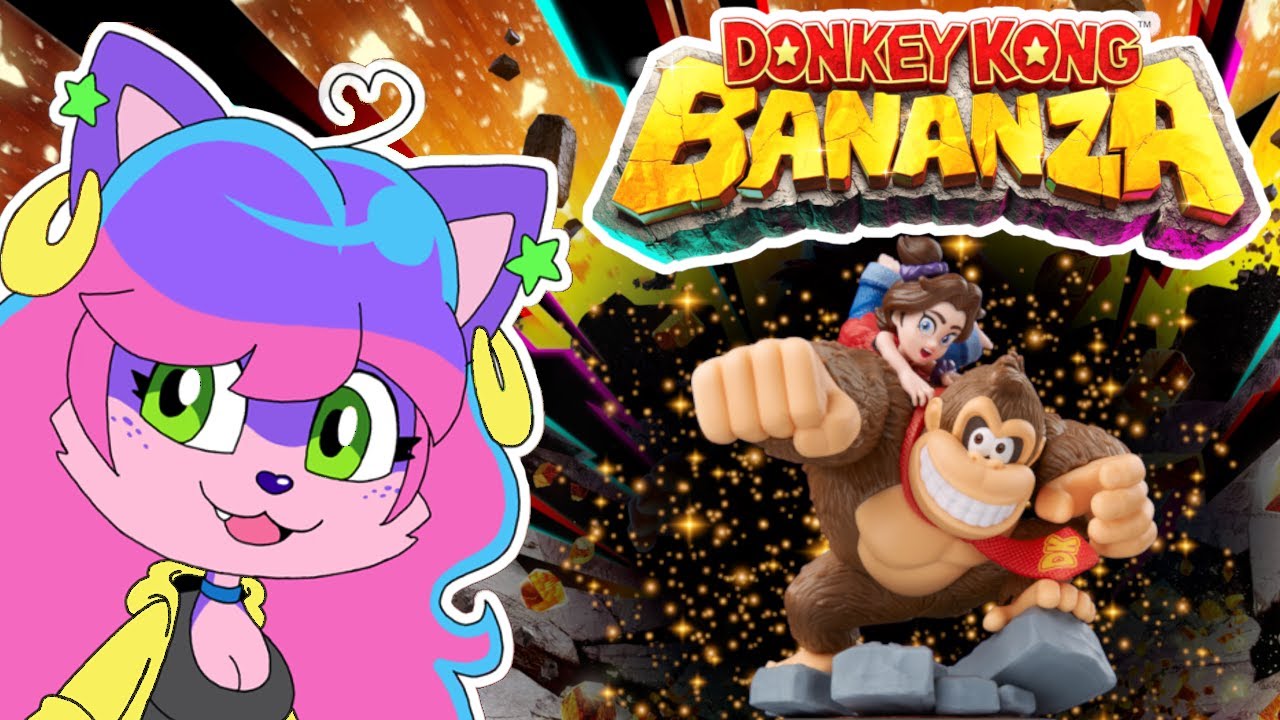 Donkey Kong Bananza + AMIIBO COSTUME! II Axel Lazuli Streams ft. @MugiMikey⁩