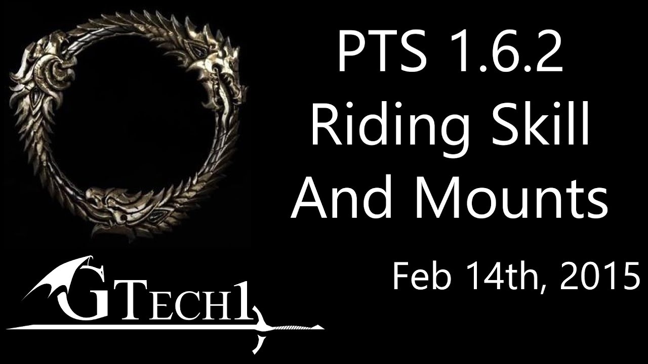 ESO Riding Skill and Mounts Preview - Update 6