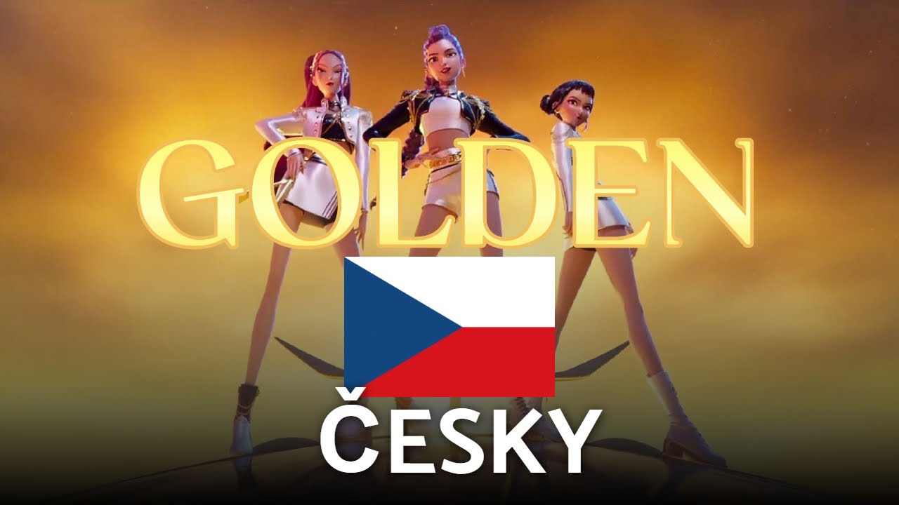 Golden Po česky | Official Lyric Video | KPop Demon Hunters v Češtině Překlad českého textu
