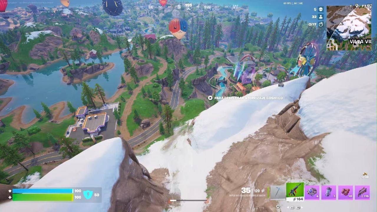 Fornite, no sé de dónde salieron esas habilidades....XD
