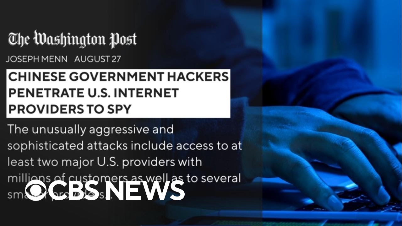 China-backed hackers accessed major U.S. internet providers, report says