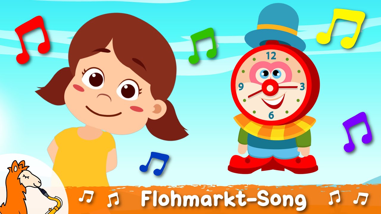 Flohmarkt-Lied - Willst du eine Pudelmütze mit grüner Grütze? | Lustige Kinderlieder vom Liederlama