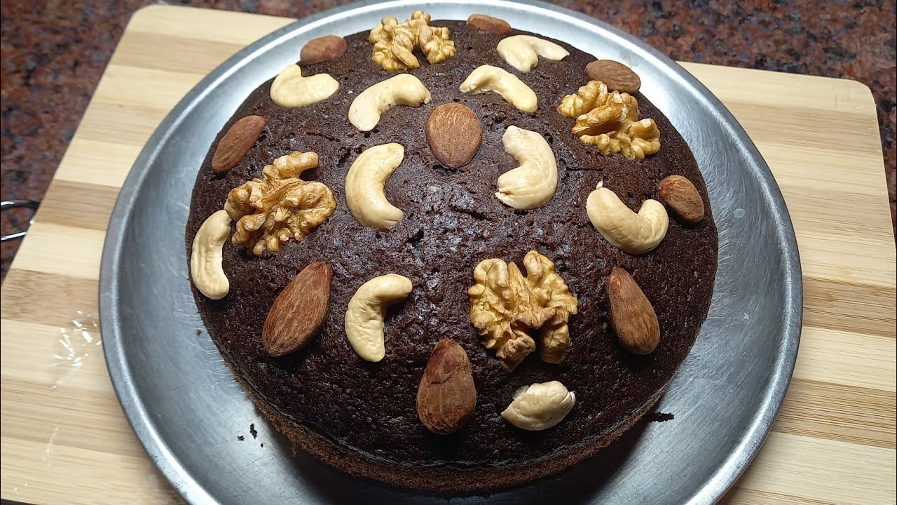 Chocolate Nut Cake New Year Special । চকোলেট নাট কেক সহজ রেসিপি
