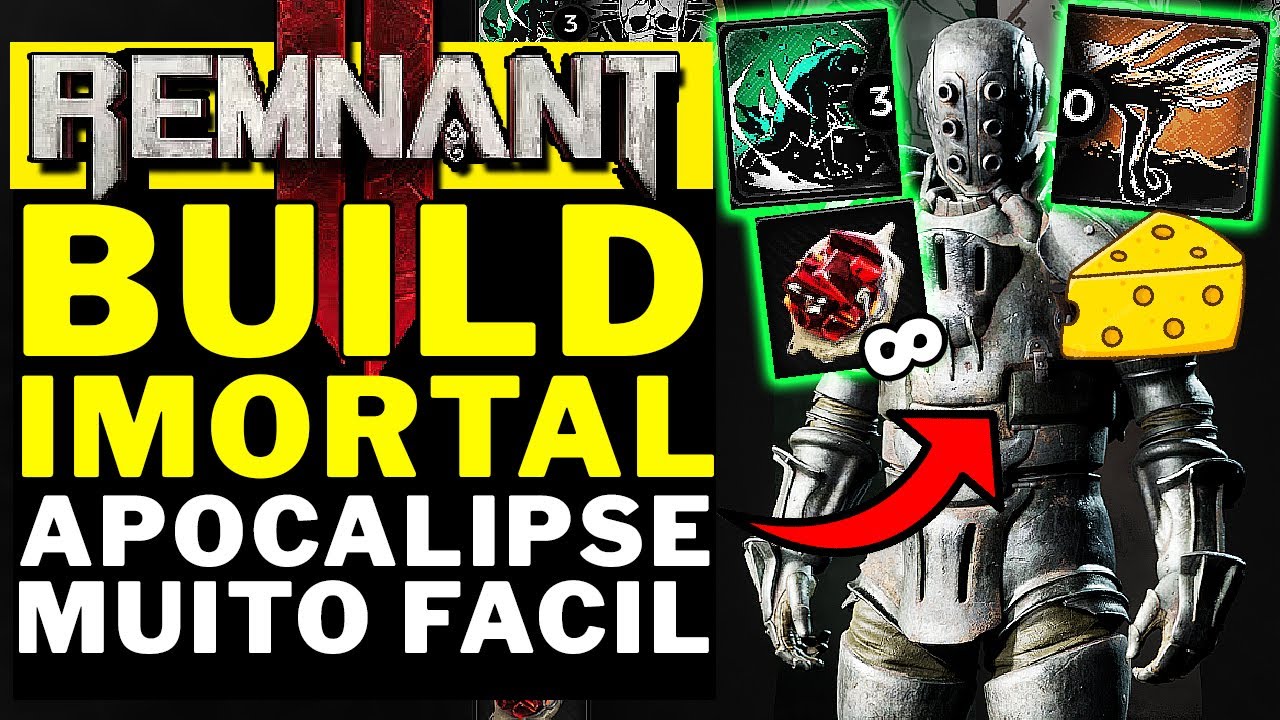 REMNANT 2 - BUILD IMORTAL NAO MORRA NUNCA MAIS NO APOCALIPSE!!!!