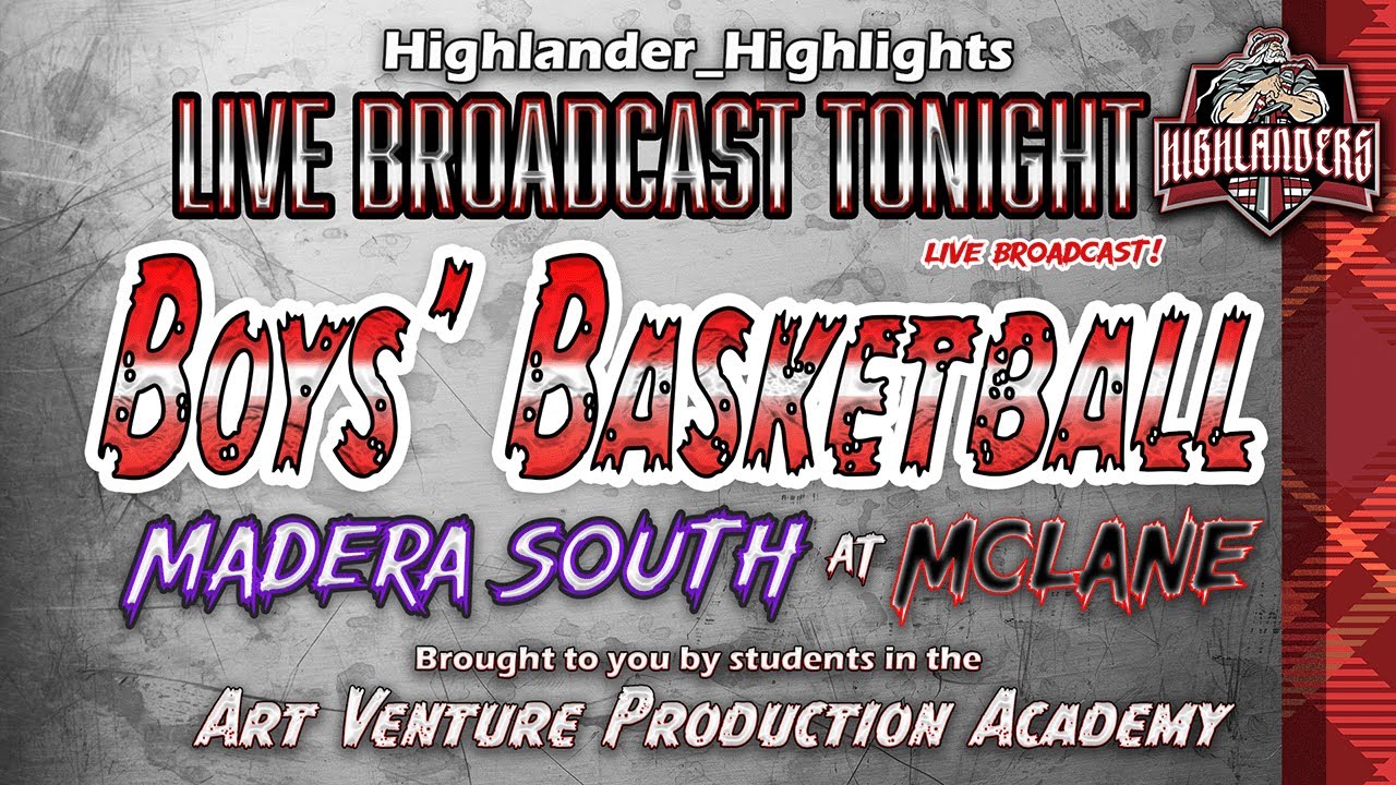 Boys' Basketball: Madera South at McLane