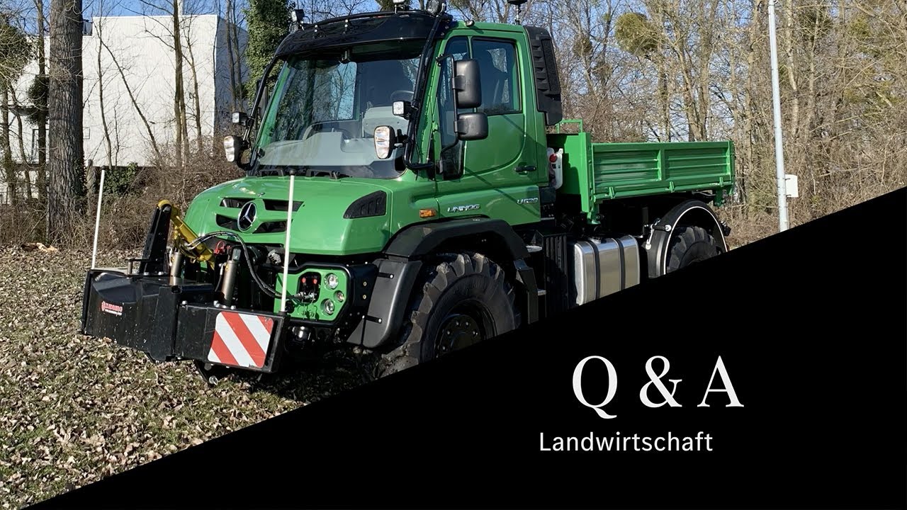 Unimog Questions & Answers – Thema Landwirtschaft