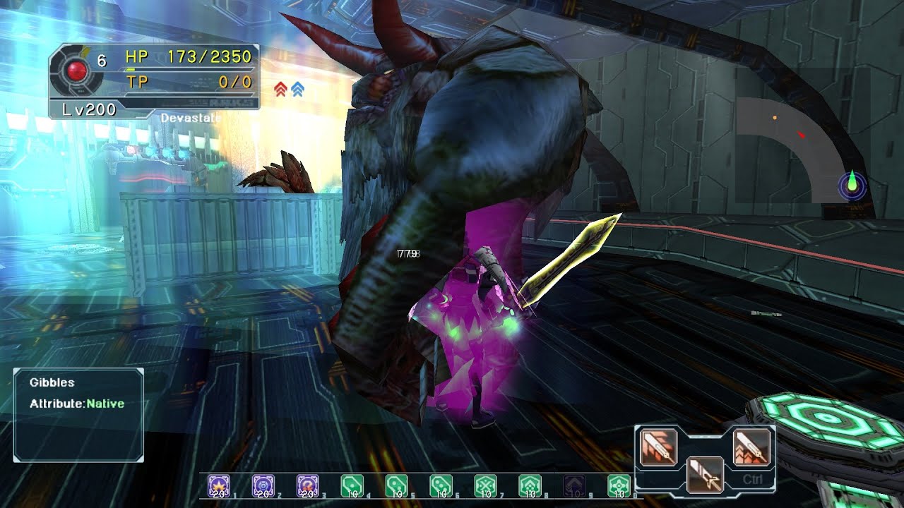 PSOBB Sealed J Sword hunt [Destiny Server]