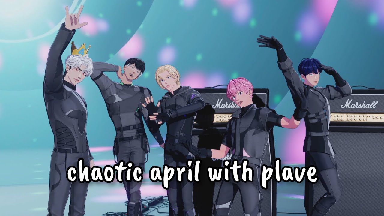 chaotic april with plave