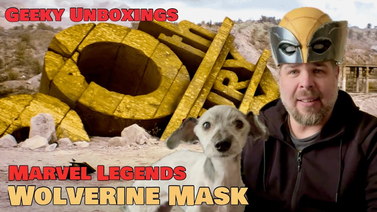 The Marvel Legends 1:1 Wolverine roleplay mask is here! | GEEKY UNBOXINGS