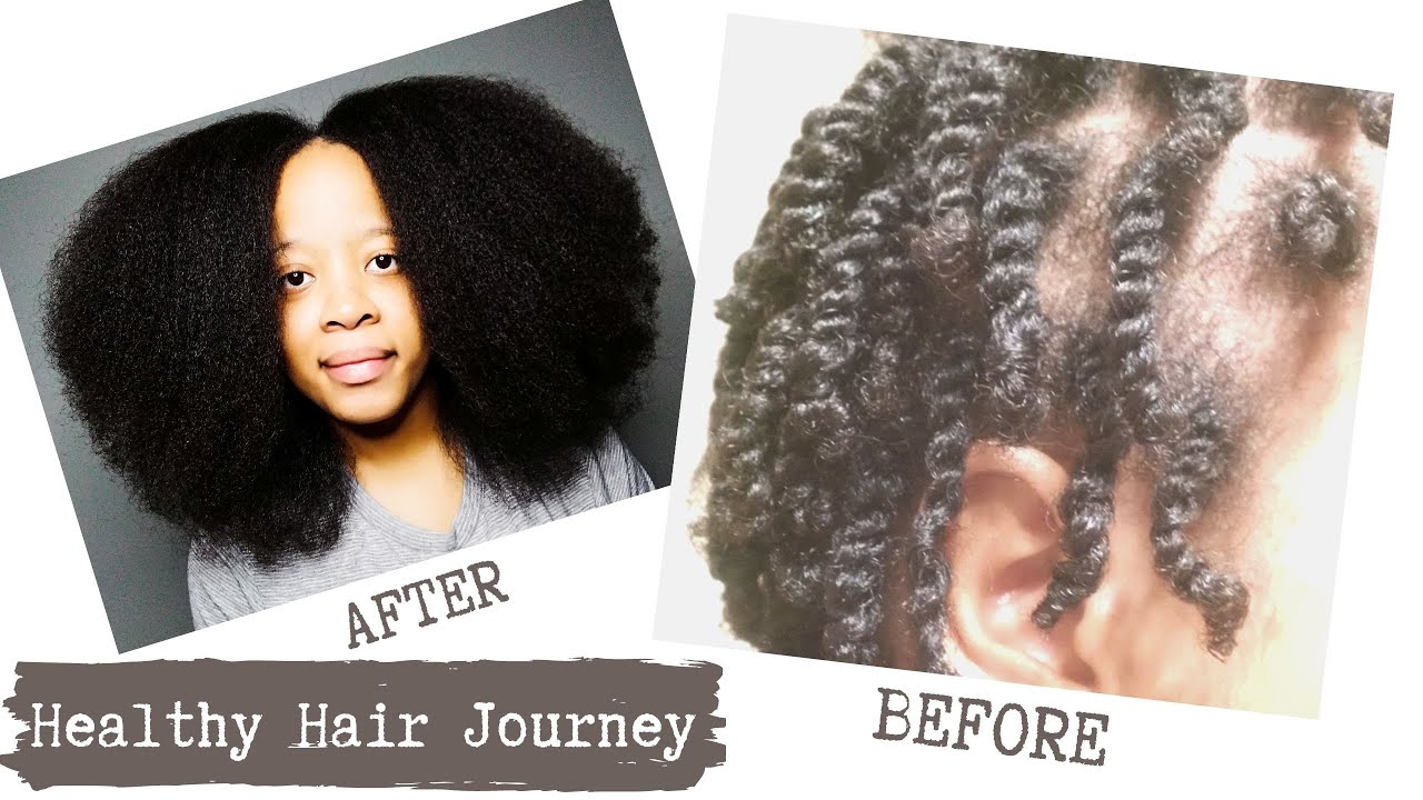AYURVEDA SAVED MY CROWN | AYURVEDIC HAIRCARE - 8 Year Natural Hair Slideshow