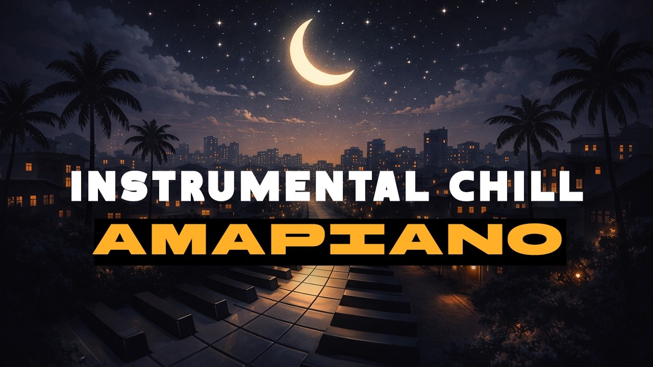 Chill Amapiano Instrumental | Study Mix (Afro Amapiano Beats)