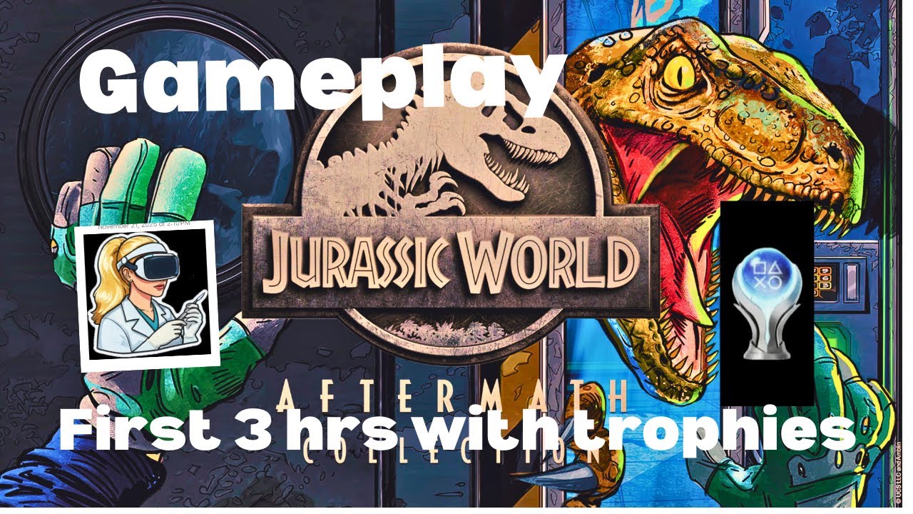Jurassic Park Aftermath VR, Gameplay with trophies