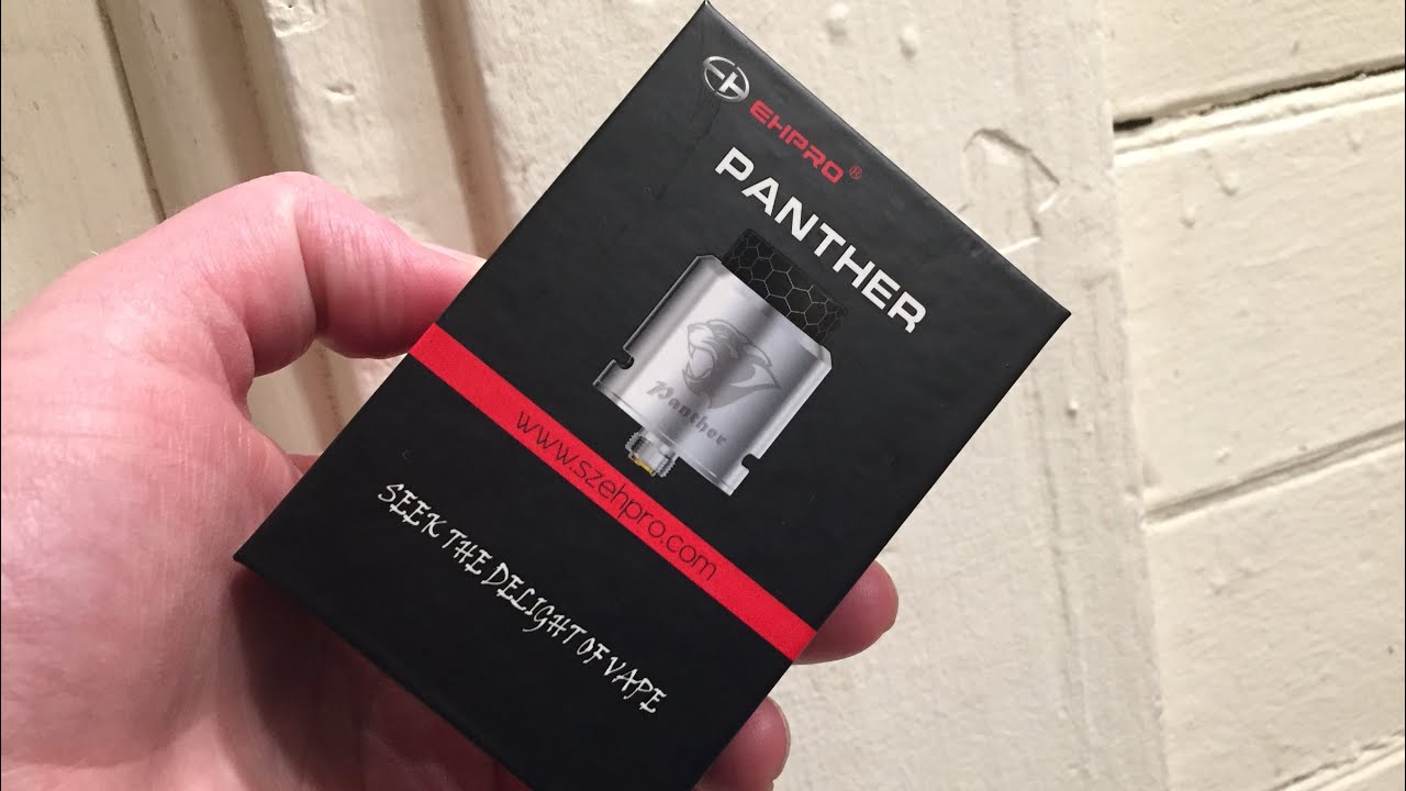 (Throwback Review) Panther RDA by EHPro! Wicked nice RDA! Great Squonker atty!
