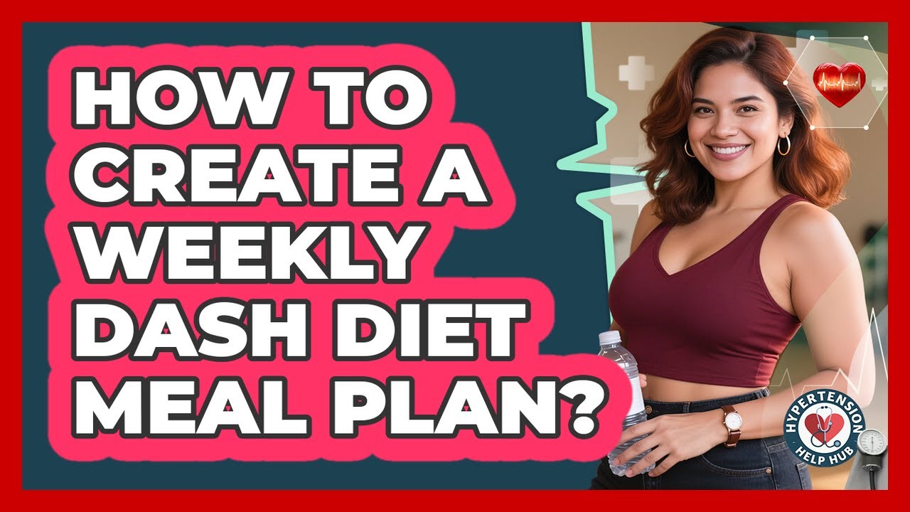 How To Create A Weekly DASH Diet Meal Plan?