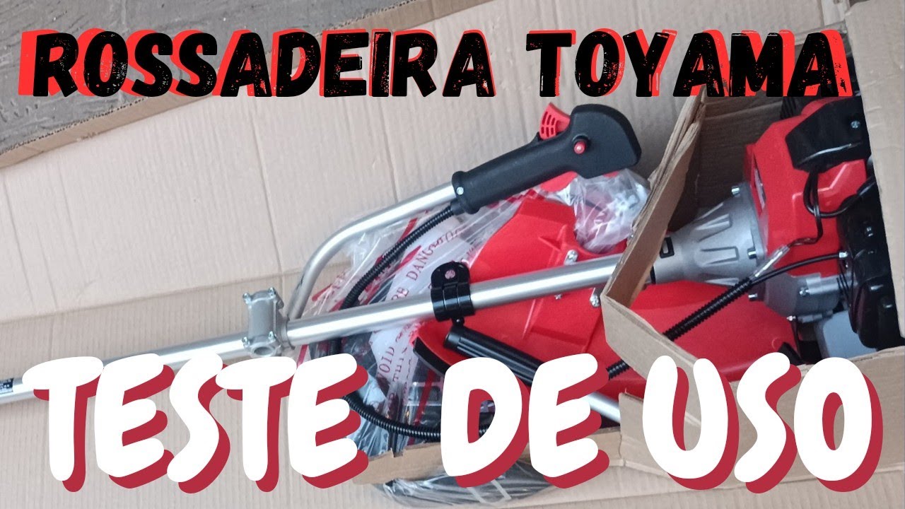 ROSSADEIRA TOYAMA,,,52C... primeiro uso dessa magn&iacute;fica rossadeira