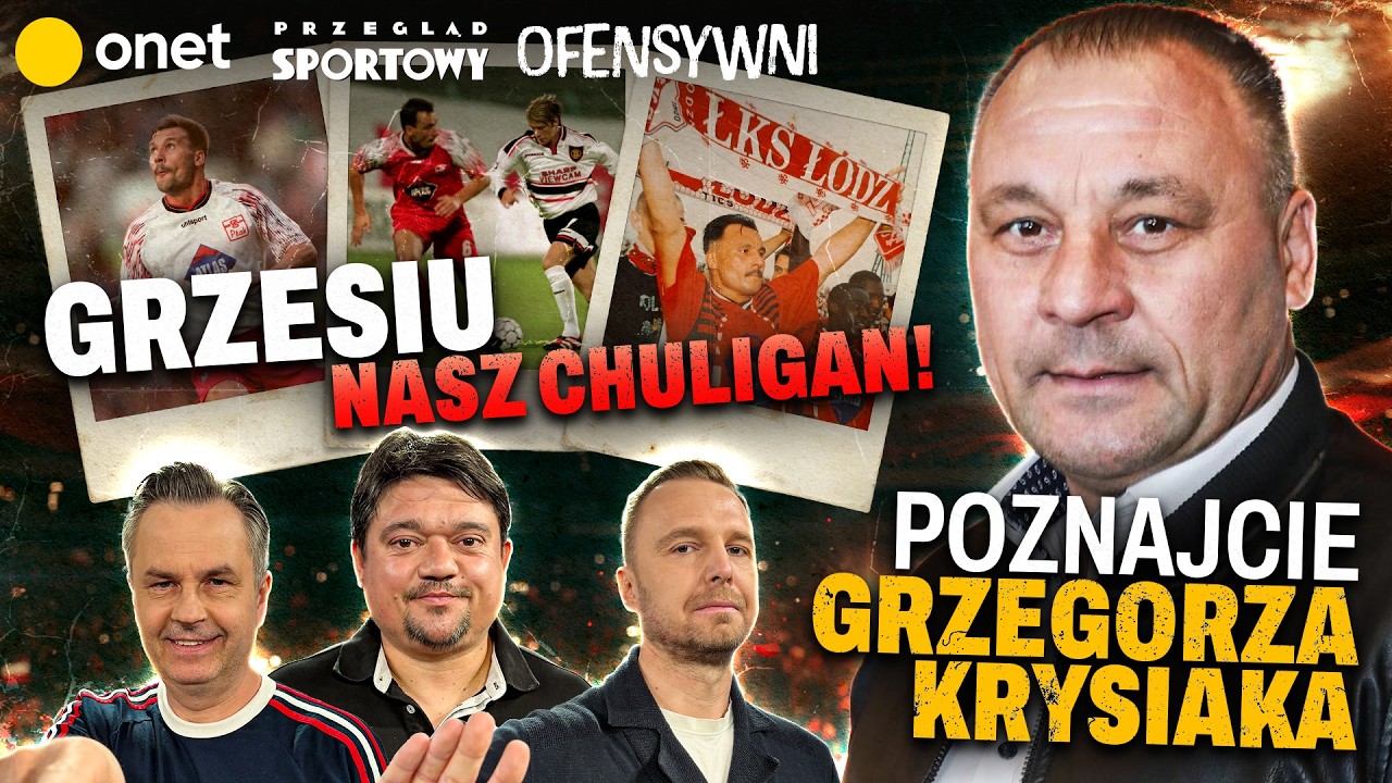 KOPALNIA ANEGDOT Z ŁODZI. MACIEJ TERLECKI I GRZESIEK KRYSIAK U OFENSYWNYCH