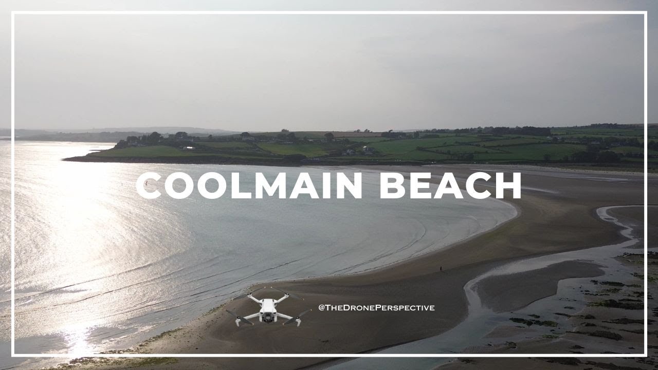 4K Coolmain Beach, Ireland, Cinematic Drone Shots