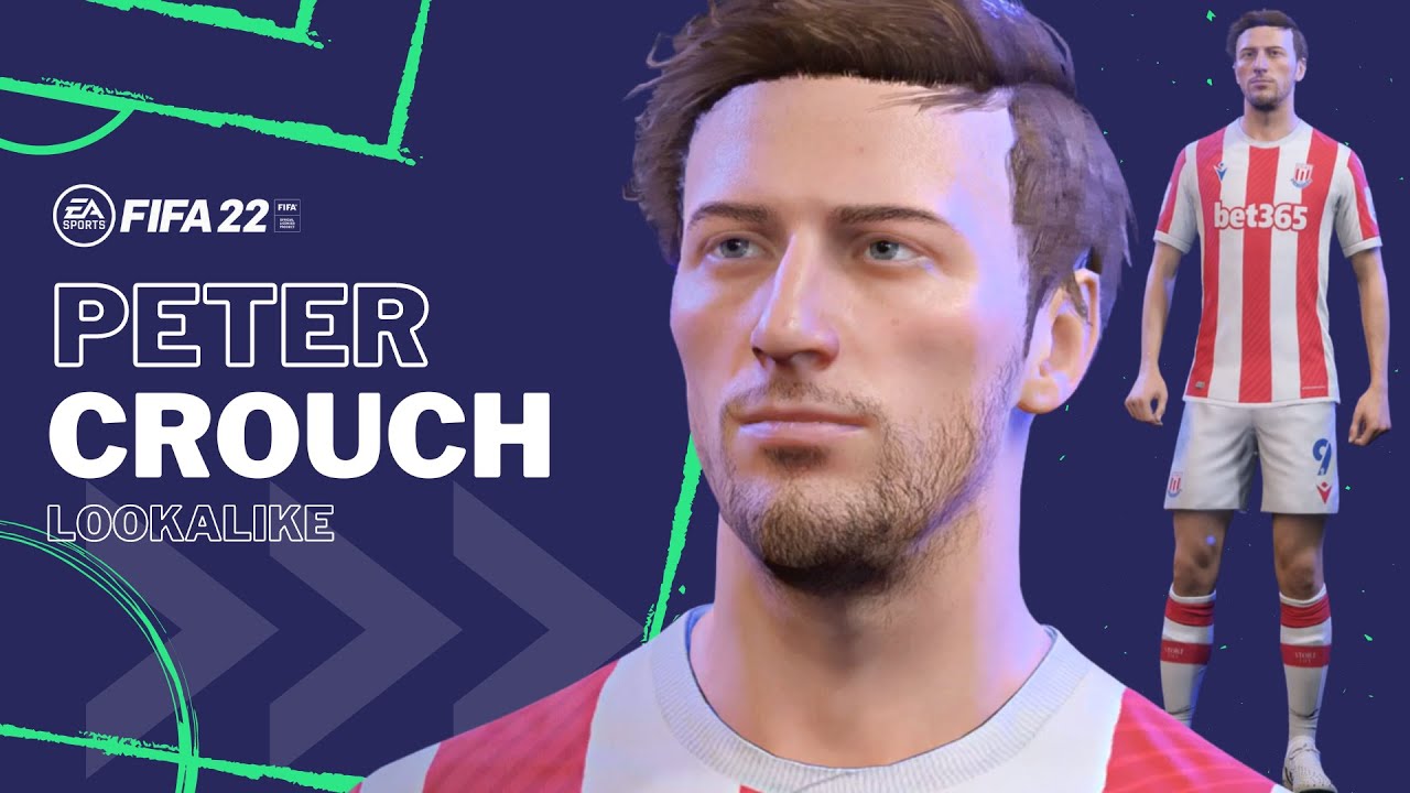 FIFA 22 -  PETER CROUCH Pro Clubs Look alike Build