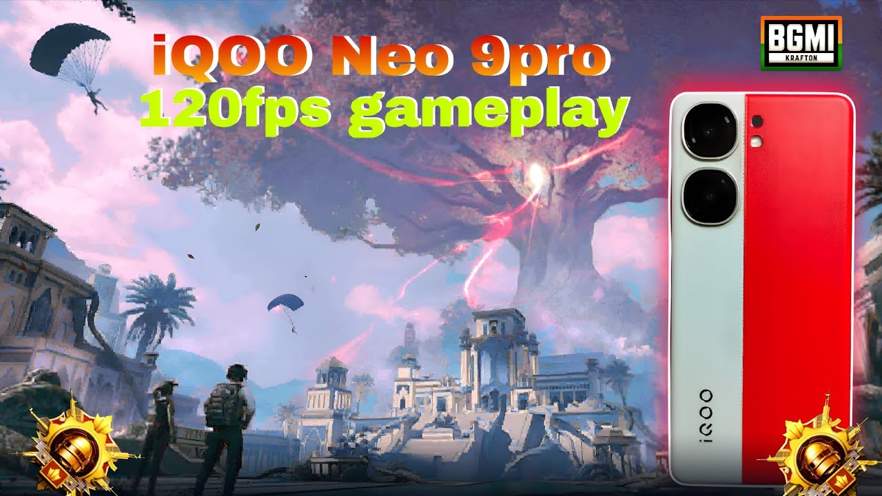 BGMI 4.2UPDATE IQOO NEO 9PRO 120FPS TEST